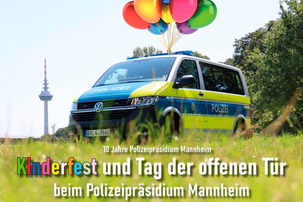 Tag der offenen Tür bei der Polizei Mannheim