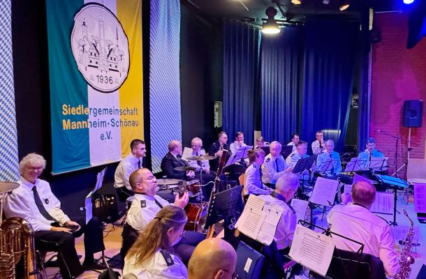 Bild vom Auftritt beim Oktoberfest 2024 bei der Siedlergemeinschaft Mannheim-Schönau e.V.