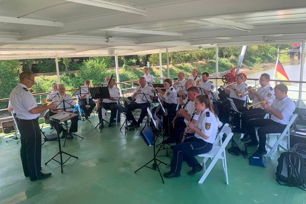 Wiedereröffnung Museumsschiff in Mannheim