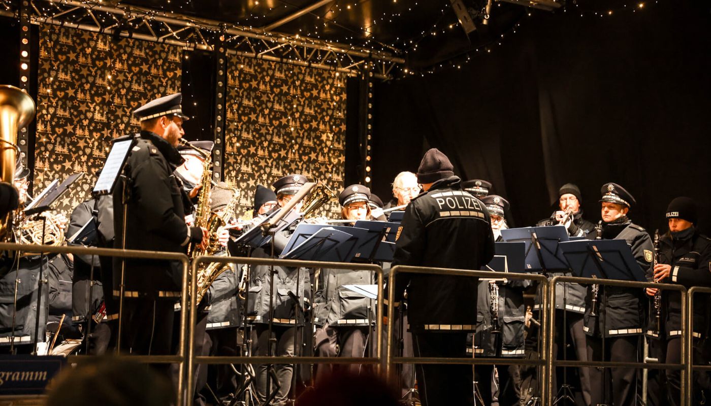 Weihnachtliche Klänge auf dem Mannheimer Weihnachtsmarkt 2025