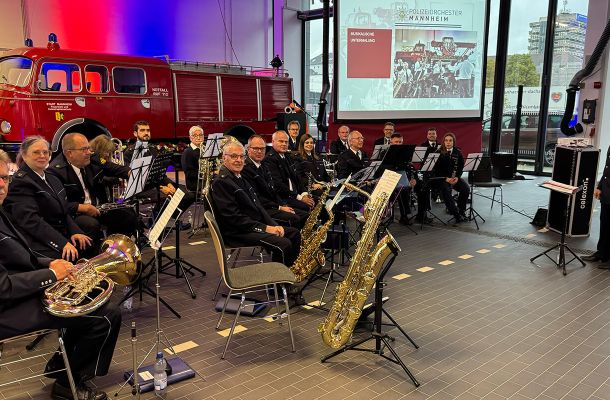 Jubilarehrung Feuerwehr Mannheim