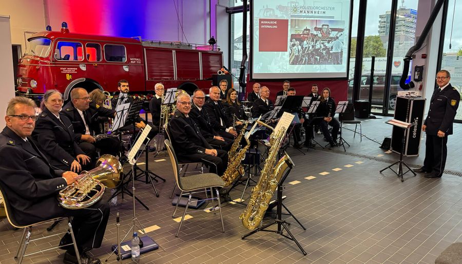 Jubilarehrung Feuerwehr Mannheim