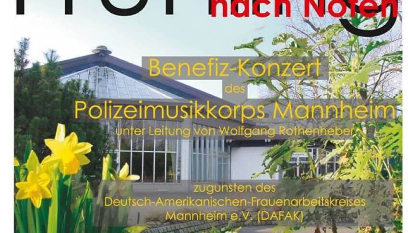 Benefiz-Konzert "Frühling nach Noten" am 17. März 2024