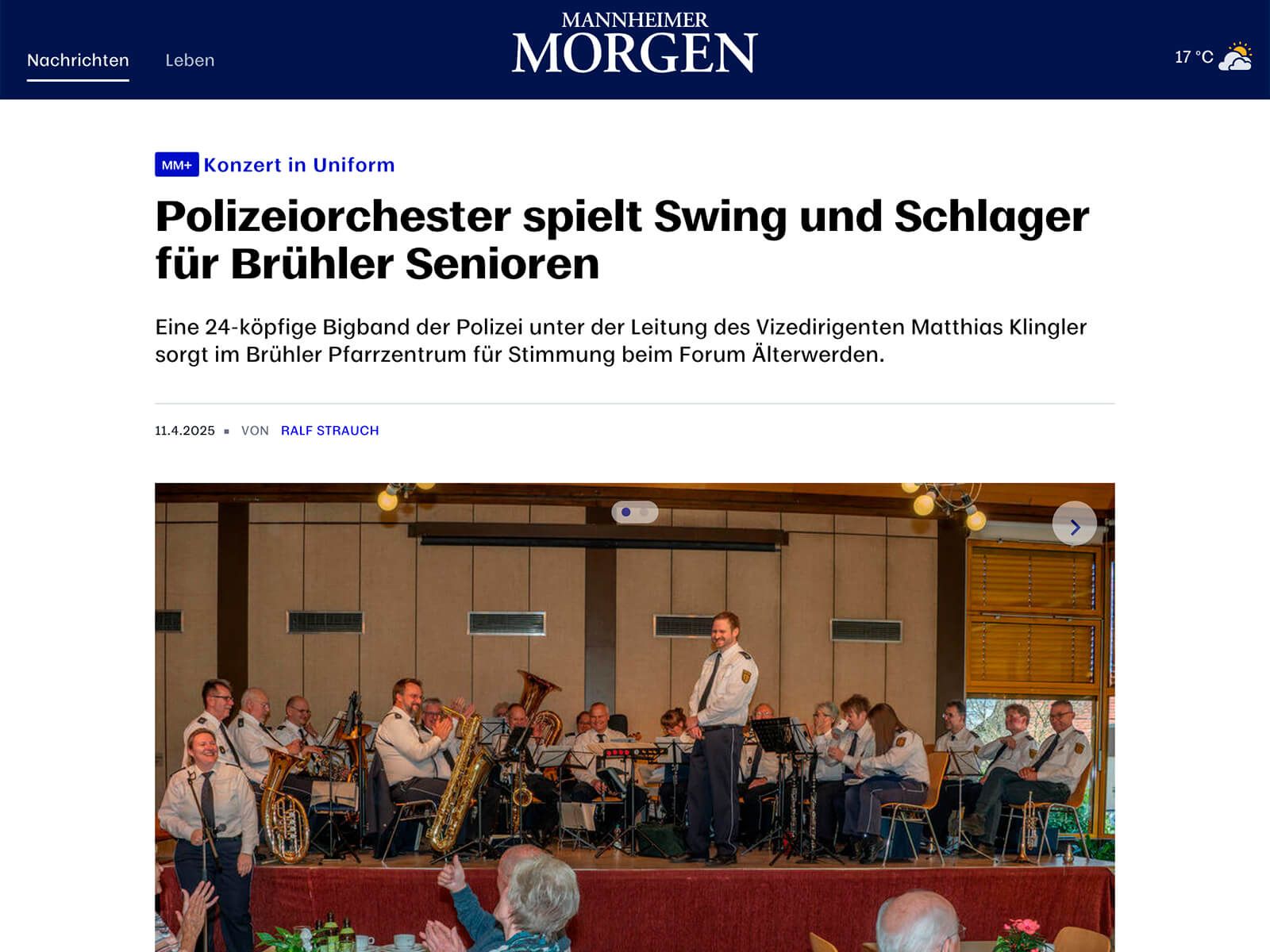 Pressebereicht MaMo vom 11.4.25