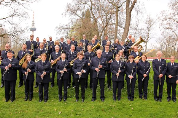 Polizeiorchester Mannheim 2024 im Luisenpark Mannheim