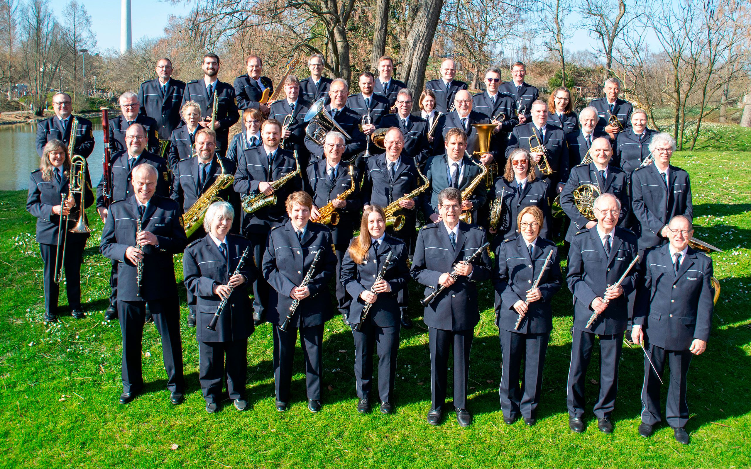 Das Polizeiorchester Mannheim