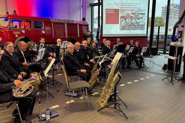 Jubilarehrung Feuerwehr Mannheim