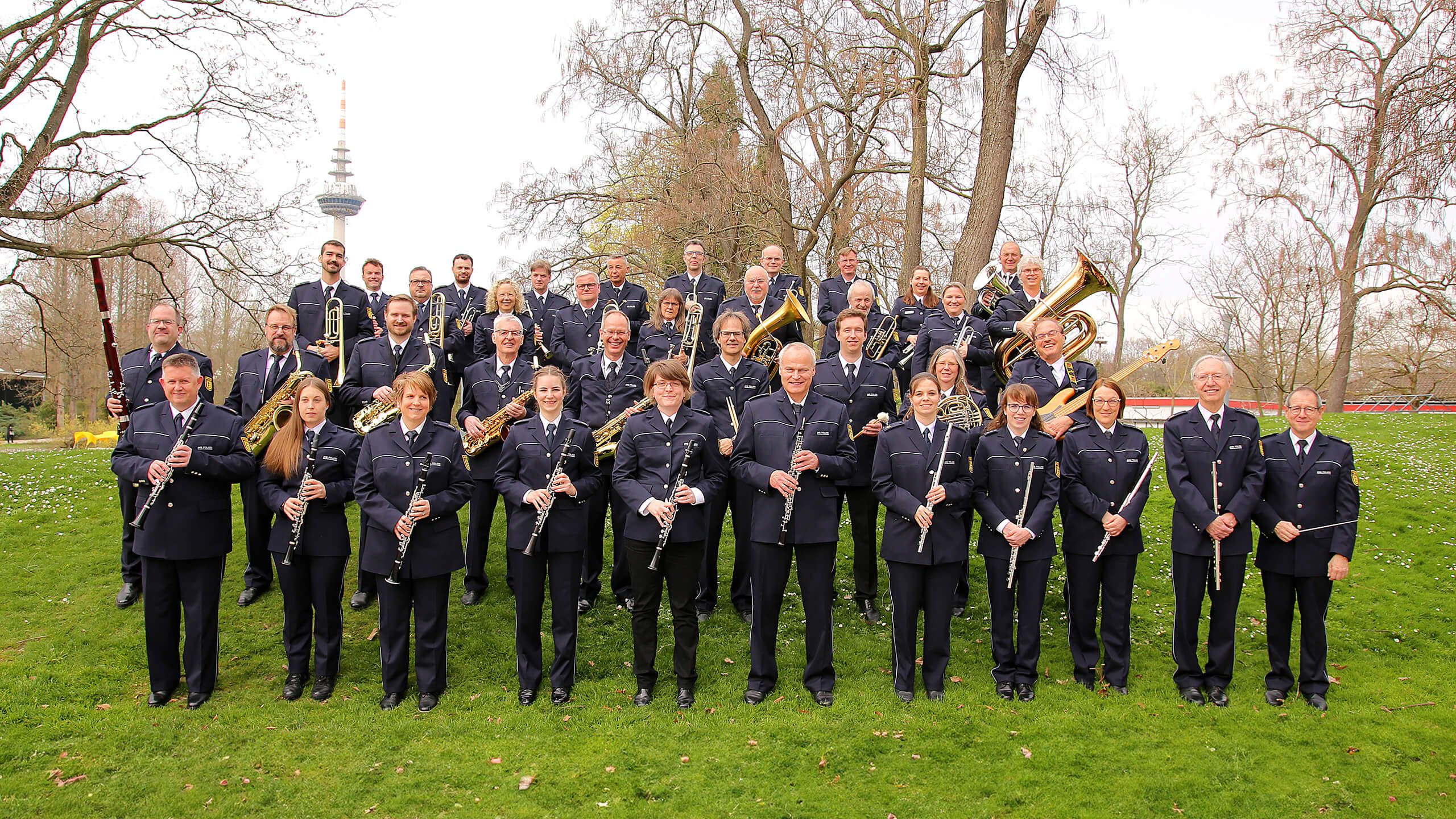 Polizeiorchester Mannheim 2024 im Luisenpark Mannheim