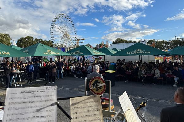 Bild von der Oktobermess Mannheim am 28. September 2024