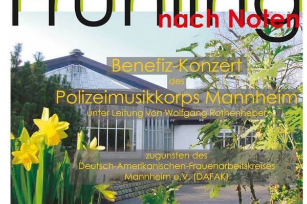 Benefiz-Konzert "Frühling nach Noten" am 17. März 2024