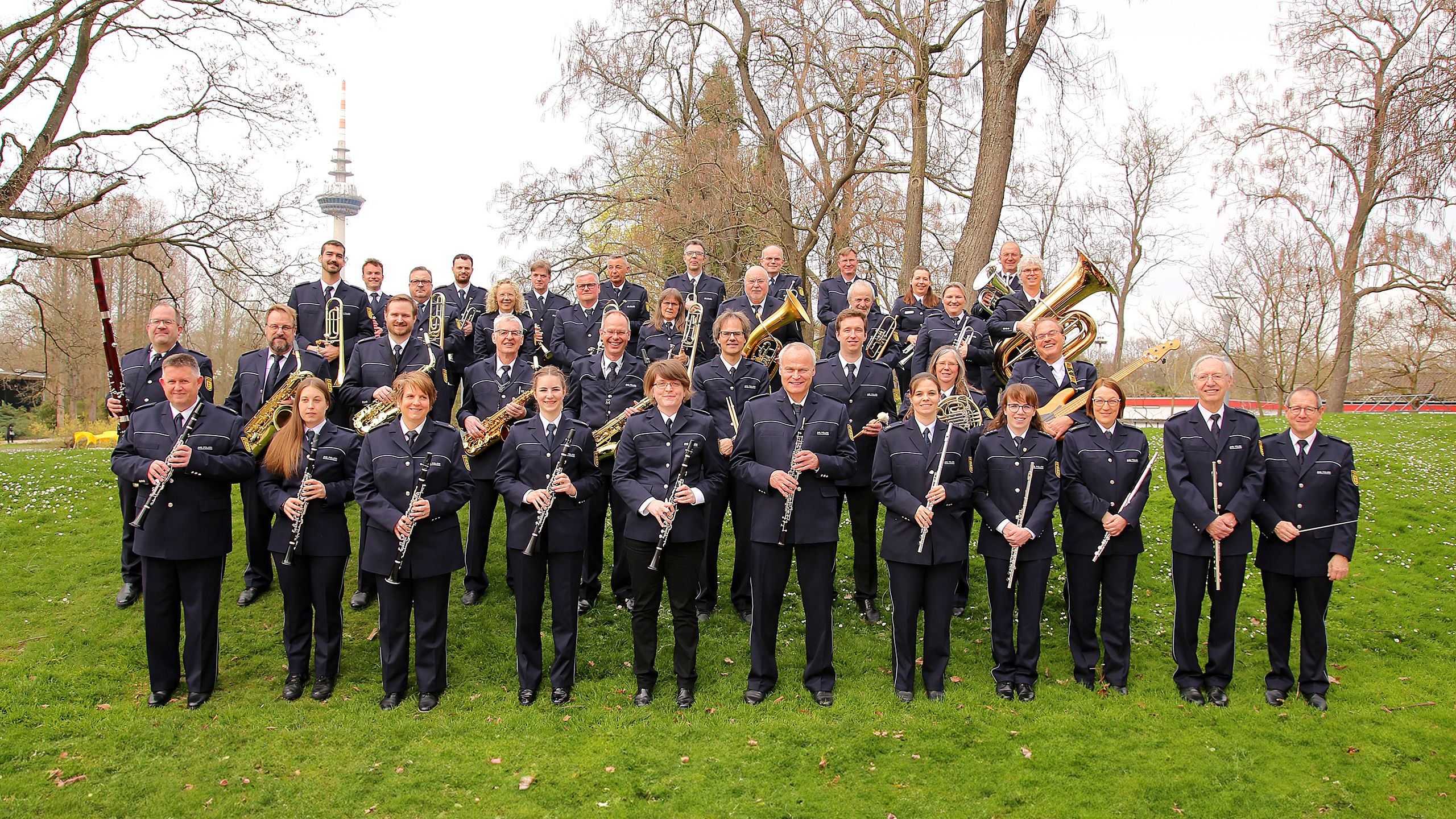 Polizeiorchester Mannheim 2024 im Luisenpark Mannheim