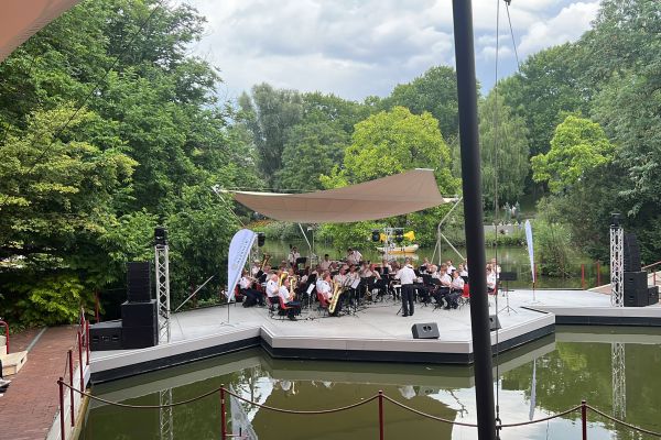 Seebühnenkonzert im Luisenpark – eine gelungene Premiere